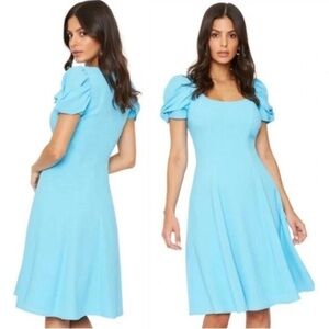 *NEW* Black Halo Brent Fit and Flare Dress